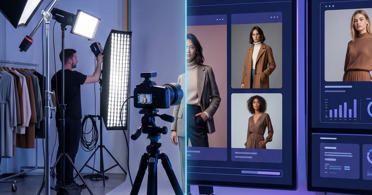 Fashion Catalog Shoot Cost Breakdown: Traditional vs AI Production (2026)